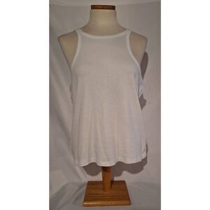 BP. Nordstrom Ribbed‎ Scoop-Neck White Tank Size 2x NWOT
